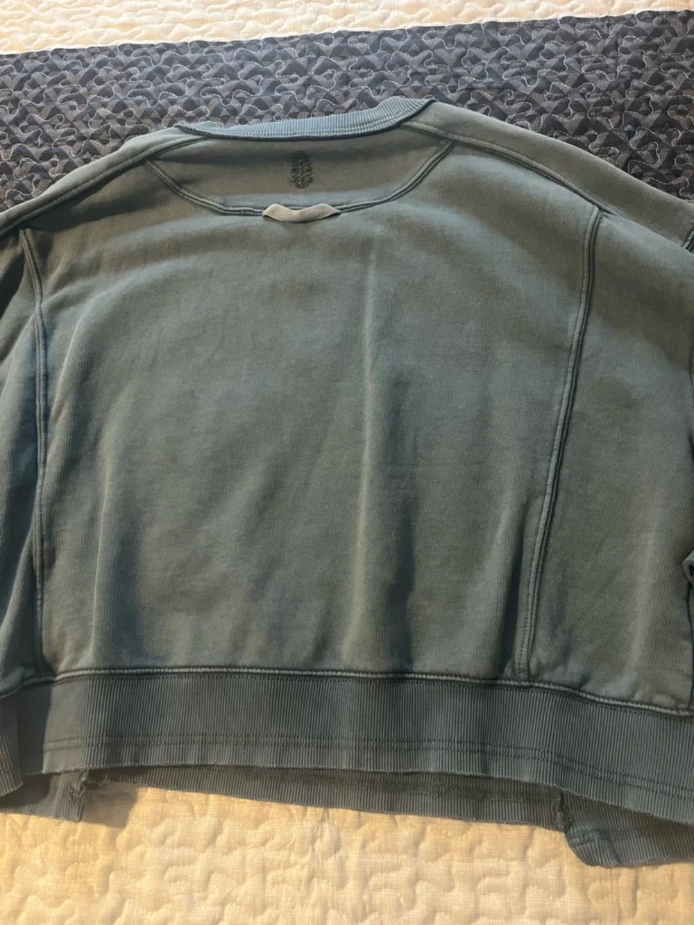 Washed Denim FP Movement Crew Neck - Picture 8 of 12